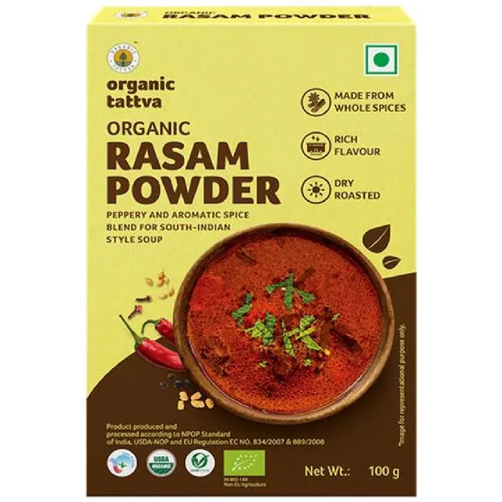 Organic Tattva Organic Rasam Powder, 100 g-1.webp